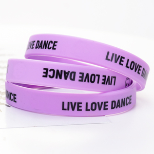 Pulseras de Silicona Personalizadas de Fábrica para Regalos de Eventos Deportivos de Año Nuevo / Pulseras de Goma con Relieve y Grabado - Product Image 1