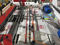 Machine de fabrication de sacs poubelles en nylon à 2 lignes, haute vitesse, pour sacs en PLA biodégradable et amidon de maïs, machine de formage de sacs plastiques