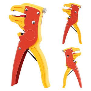 Industrieller Bestseller 0,5-2mm Kabel-Abisolierzange mit Schneidklinge, Gezahnter Kiefer und Weichem Griff - Product Image 2