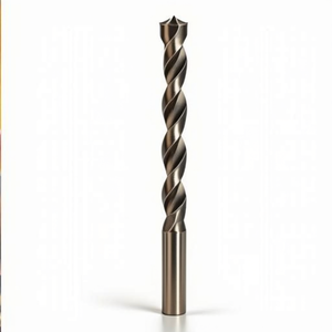 HSS-Co Twist <b>Drill</b> <b>Bit</b> TA1072 Bright Self Centering <b>Long</b> Series Universal For All Materials - Product Image 2