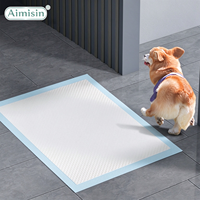 OEM AIMISIN Coussinets d'apprentissage jetables pour chiots et animaux de compagnie, haute absorption, contrôle des odeurs, vente en gros usine