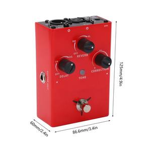 Pédale d'effet vocal Processeur de correction de hauteur Guitare précise Pédale d'effets de retard de réverbération - Product Image 4