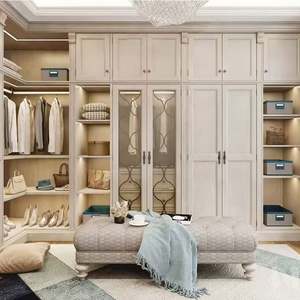 Armario de Almacenamiento Plegable Blanco de MDF Americano con Diseños Personalizados YALIG para Dormitorio - Product Image 2