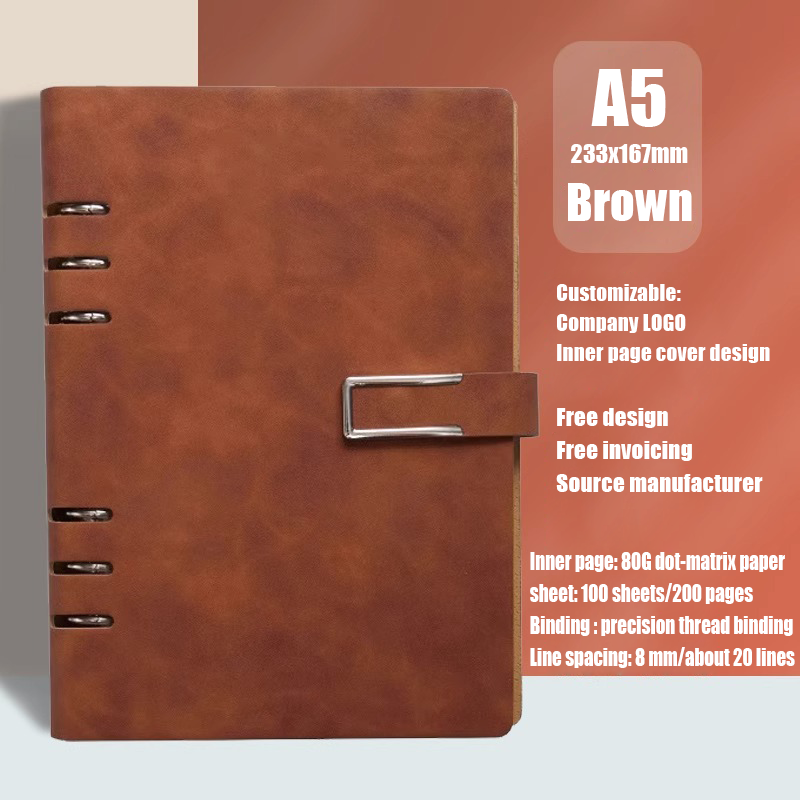 coloré A5-marron