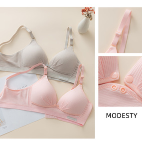 All'ingrosso <span class=keywords><strong>reggiseno</strong></span> di <span class=keywords><strong>allattamento</strong></span> di <span class=keywords><strong>cotone</strong></span> mamma maternità di grandi dimensioni <span class=keywords><strong>allattamento</strong></span> al seno reggiseni per le donne traspirante - Product Image 2