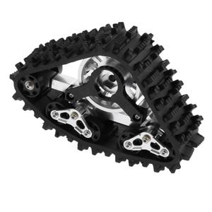Pneumatici cingolati in scala 1:10 RC ruote da neve per auto SCX10 RC - Product Image 5