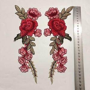 Tessuto di alta qualità ricamato <span class=keywords><strong>motivi</strong></span> di <span class=keywords><strong>pizzo</strong></span> floreale Applique LT20399 - Product Image 5