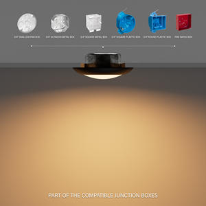 Luz LED Empotrable Regulable de 15W, Luz LED de Disco con 5 Temperaturas de Color - Product Image 4