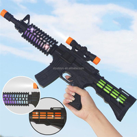 Simulación de juguete de máquina de luz para niños M416 metralleta modelo de pistola de juguete intermitente eléctrica con sonido y luz