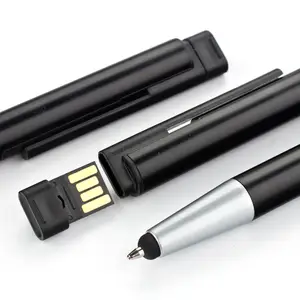 Hoge Kwaliteit 2 In 1 4Gb/8Gb/16Gb/32Gb/64Gb Flash drive Flash Stylus Pen Met Custom Logo