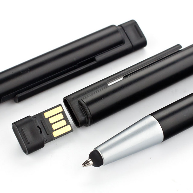 High Quality 2 in 1 4GB/8GB/16GB/32GB/64GB Flash Drive Flash Stylus Pen with Custom logo