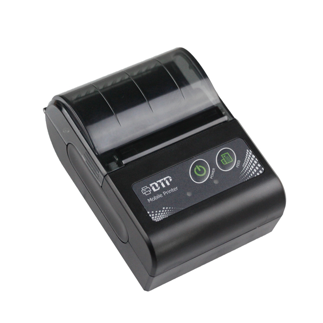 Portable BT+USB Thermal Receipt Printer 58mm Mini Mobile Printer in Stock Supports Windows/Android/iOS 1-Year Warranty