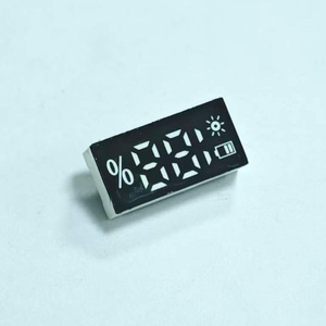 कस्टम 7 सेगमेंट के नेतृत्व में प्रदर्शन सौर चार्जिंग स्क्रीन सूर्य के प्रकाश पठनीय उच्च ऊर्जा उपकरण चार्ज स्तर गेज सौर पैनल स्थिति - Product Image 1