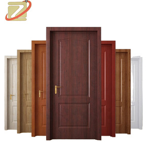 ZC Maßgefertigte Luxuriöse Moderne <span class=keywords><strong>Design</strong></span> Wasserdichte WPC-Holz-Innentür für Schlafzimmer, Büro und Wohnung - Product Image 1