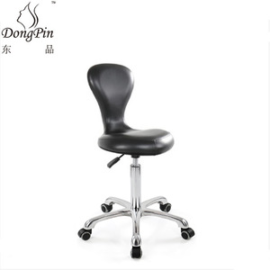 Chaise de salon de coiffure Dongpin Beauty, noire, pivotante, réglable en hauteur, modèle 9901 - Product Image 3