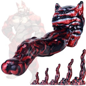 NNSX Dildo Gigante en Forma de Lengua de Perro, 5 Tamaños, Dilatador Anal, Masajeador de Próstata, Estimulador, Tapón Anal, Masturbador, Juguete Sexual para Adultos, Venta al por Mayor - Product Image 1