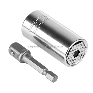 Universal <strong>Torque</strong> <strong>Wrench</strong> 7-19mm Socket Head Multifunctional Universal Sleeve <strong>Hand</strong> Sleeve <strong>Portable</strong> Tools <strong>Set</strong> - Product Image 6