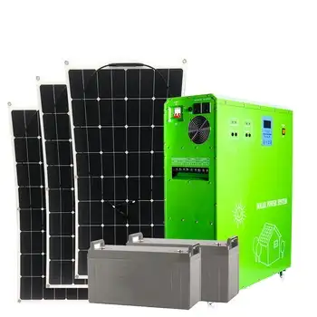 Solarstrom generators ystem Solarenergie-Kit Solar panel Preis tragbares Kraftwerk 3000w komplettes Beleuchtungs set für Häuser