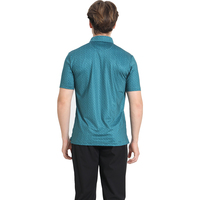 Camiseta Polo de Golf de Manga Corta con Diseño Personalizado de Tu Propia Marca, Camiseta de Poliéster y Elastano con Lavado Ácido, Polo de Golf Transpirable para Hombre