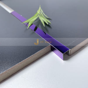 Decorative Tile Trim <b>Corners</b> U Channel Polished Stainless Steel Durable Waterproof Easy Installation Apartment Wall Decoration - Product Image 2