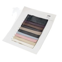 Nouveau cuir artificiel PU souple au toucher, texture litchi gaufrée, résistant à l'abrasion, pour jupes, robes et vêtements