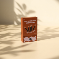Caja de Embalaje Magnética de Cartón de Lujo Personalizada para Cigarrillos, Estilo Cigarrillo, para Perfume, Encendedor, Conos Pre-Rolados de Tabaco
