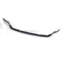 Bande de lame pour pare-choc avant en Fiber de carbone, moulage du vernis, panneau de vernis, décoration, bande de couteaux d'air pour Porsche Macan Turbo 2014 — 2018