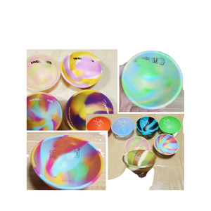 Ciotola in Silicone da 67mm con Logo Personalizzato per Olio, Crema, Erbe, Spezie o Tabacco, Tecnica di Finitura Lucida Sostenibile, Accessori per Fumatori per la Casa - Product Image 2