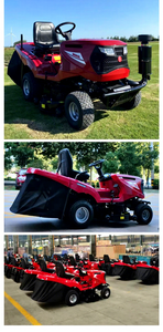Tractor Cortacésped Industrial Profesional Morgen con Motor de Gasolina de 2 Tiempos y 17.5 HP, Cilindrada de 725 CC, para Césped, 1 Año de Garantía, 17.5 HP - Product Image 4