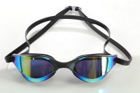 Lunettes de natation personnalisées avec logo, lunettes de natation Wave, monture flexible, lunettes de natation pour piscine d'été