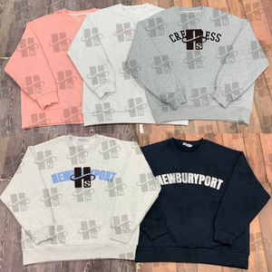 <span class=keywords><strong>Felpa</strong></span> Personalizzata Oversize Ricamata in French Terry Ampia in Cotone Felpato <span class=keywords><strong>con</strong></span> <span class=keywords><strong>Stampa</strong></span> a Rilievo Cappuccio e Girocollo per <span class=keywords><strong>Donna</strong></span> - Product Image 5