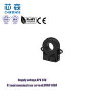 Capteur de courant CHIPSENSE FR1C 500 H1252A utilisant la technologie Fluxgate, compatible CAN, transducteur de courant continu