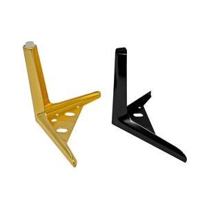 Piedini mobili a triangolo di lusso che sostengono i piedi per divano letto e armadietto - Product Image 1