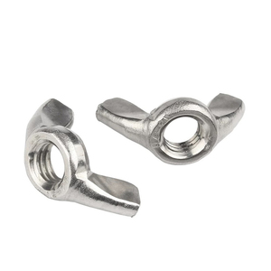 Écrou à oreilles en acier inoxydable 304/316 de l'usine Bibo Yaente, raccord de construction M8-M24, écrou à griffes en laiton avec insert nylon, usine Yaente, acier inoxydable - Product Image 4