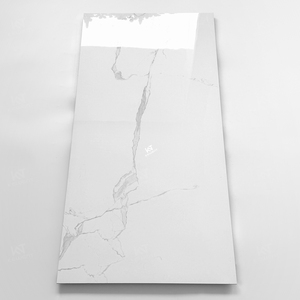 24x48 Piastrelle per pavimenti in porcellana lucida in marmo bianco lucido 60x120 600x1200 per soggiorno - Product Image 1