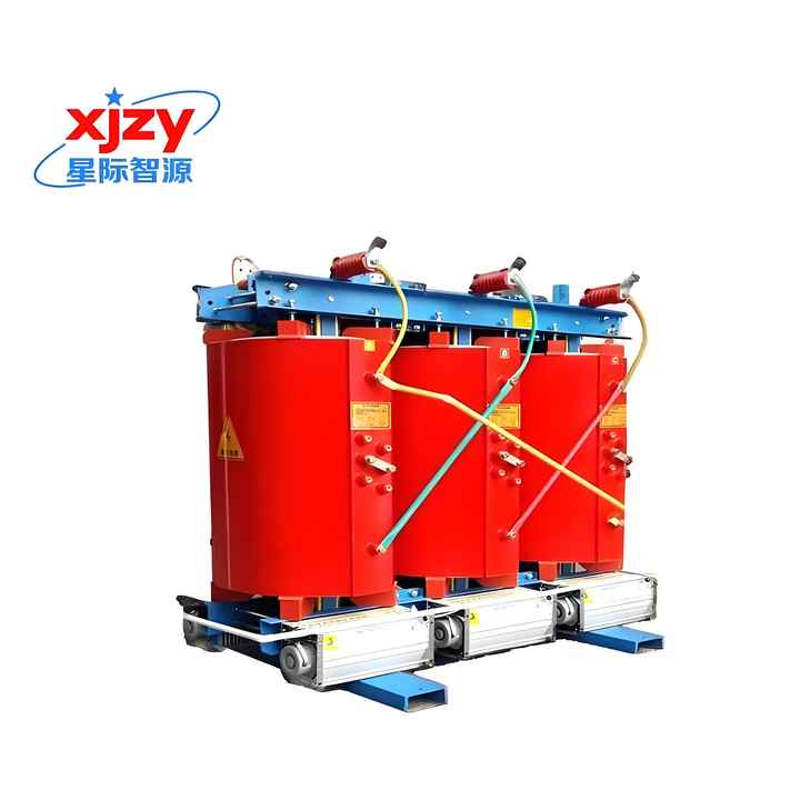 100KVA Dry Type Three-Phase Transformer 10kv-33kv 220V Output 50Hz ...