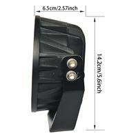 Projecteur LED RGB 5/7/9 pouces, lumière auxiliaire à changement de couleur pour la modification de camions et voitures tout-terrain