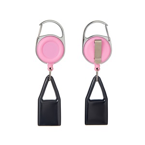 Bán Buôn Nhẹ Hơn Trường Hợp Bìa Keychain Biểu Tượng Tùy Chỉnh Di Động Huy Hiệu Reel Nhựa Silicone Có Thể Thu Vào Clip Belt Nhẹ Hơn Chủ - Product Image 6