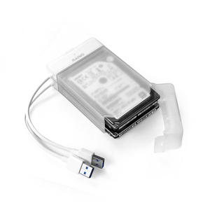 MAIWO <span class=keywords><strong>2</strong></span> Bays alat gratis <span class=keywords><strong>2</strong></span>.5 "SATA HDD / SSD kandang eksternal Hard Disk Drive kotak casing K1042 - Product Image 6