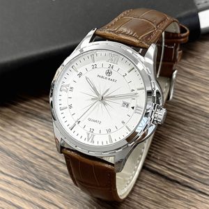 Reloj de pulsera de cuarzo para hombre, informal, elegante, de negocios, con calendario, para venta al por mayor, sencillo y resistente al agua. - Product Image 3