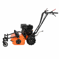 Tondeuse à fléaux autopropulsée JRS 50, moteur OHV 224cc 5,3 kW, largeur de coupe 50 cm, hauteur de coupe 1-8 cm, pneus pleins, démarrage par lanceur, pour usage agricole