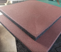 Granulés de caoutchouc EPDM APEX 1-3 mm pour système de revêtement de sol en caoutchouc coulé humide, surface de sécurité pour aire de jeux extérieure, options multicolores