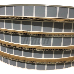 Paper <b>Scratch</b>-Off Label 18x18mm Grey <b>Square</b> Anti-Counterfeit Sticker for Phone Game Recharge Card Food Packaging Bulk Roll - Product Image 4
