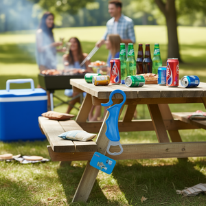 MNJ Bottle Opener Blue 12Pcs For Beer And Soda Cans - Product Image 2