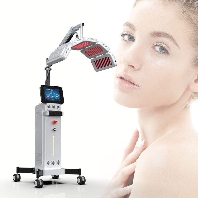 led facial light therapy device