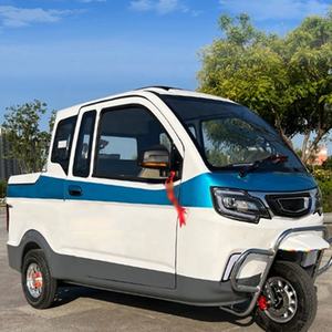 Tricycle à batterie à faible vitesse, pick-up 1000W 1500W, tricycle électrique fermé, véhicule électrique 48V 60V, remorques électriques - Product Image 2