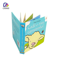 Libro Infantil Personalizado de Cartón con Tapa Dura, Impresión Digital, Encuadernación con Hojas Plegables, Bajo MOQ, Descuentos por Volumen, Autores de Libros