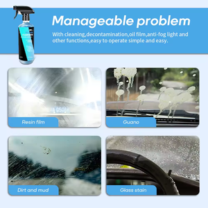 Limpiador de parabrisas de coche de nueva fórmula, limpiador de vidrio protector especialmente diseñado para eliminar la suciedad, polvo, producto para el cuidado del coche - Product Image 3