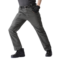 Pantalon tactique pour hommes printemps été Camouflage Cargo avec taille moyenne devant plat multi-poches extérieur résistant à l'usure Stock d'exportation