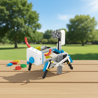 En gros My Robot Time Animal World Blocs de construction éducatifs pour enfants 4+ ans, en ABS sûr, briques non-cubiques compatibles, Coffret cadeau deux pièces
